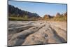Dry River before the The Beehive-Like Mounds in the Purnululu National Park-Michael Runkel-Mounted Photographic Print