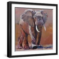 Dry Season, Loisaba-Mark Adlington-Framed Giclee Print