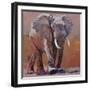 Dry Season, Loisaba-Mark Adlington-Framed Giclee Print