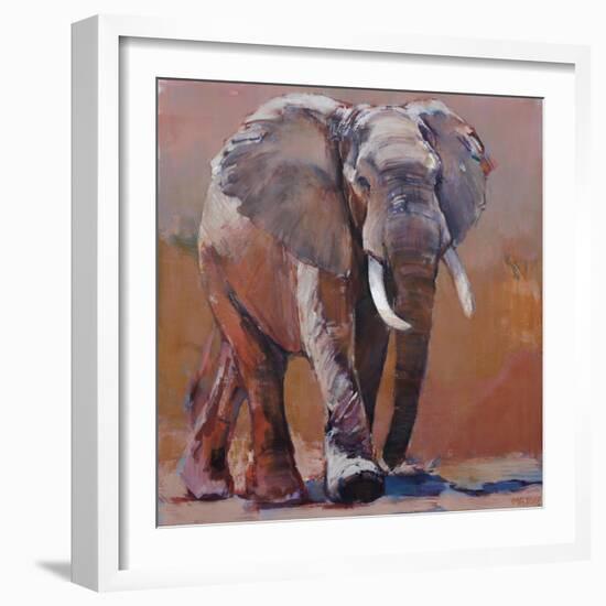 Dry Season, Loisaba-Mark Adlington-Framed Giclee Print