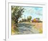 Dry Slough Road-Kris Ekstrand-Framed Art Print