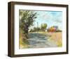 Dry Slough Road-Kris Ekstrand-Framed Art Print