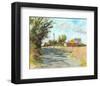 Dry Slough Road-Kris Ekstrand-Framed Art Print