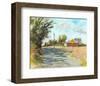 Dry Slough Road-Kris Ekstrand-Framed Art Print