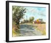 Dry Slough Road-Kris Ekstrand-Framed Art Print