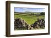 Dry Stone Wall, with View across a Beautiful Typical Country Landscape in Spring-Eleanor Scriven-Framed Photographic Print