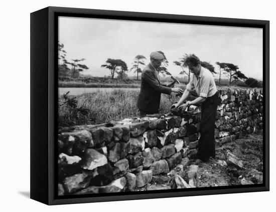 Dry Stone Walling-null-Framed Stretched Canvas