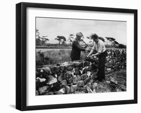 Dry Stone Walling-null-Framed Photographic Print