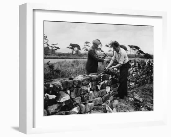 Dry Stone Walling-null-Framed Photographic Print