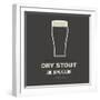 Dry Stout-mip1980-Framed Giclee Print