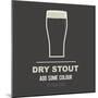 Dry Stout-mip1980-Mounted Giclee Print