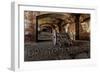 Dry Tortugas National Park, Florida - Fort Jefferson Arches-Lantern Press-Framed Art Print