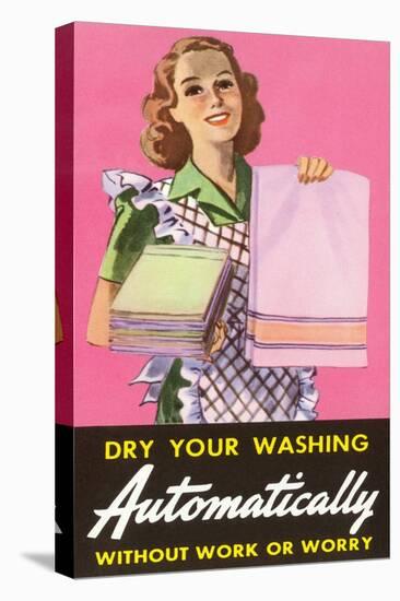 Dry Your Washing Automatically-null-Stretched Canvas