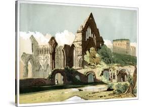 Dryburgh Abbey, C1850-null-Stretched Canvas