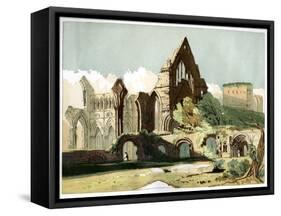 Dryburgh Abbey, C1850-null-Framed Stretched Canvas