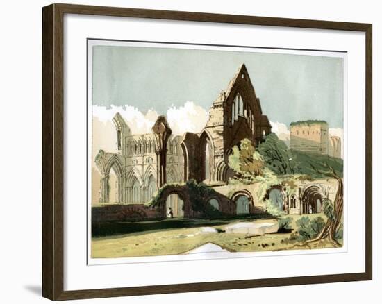 Dryburgh Abbey, C1850-null-Framed Giclee Print