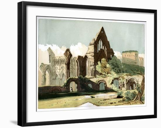 Dryburgh Abbey, C1850-null-Framed Giclee Print