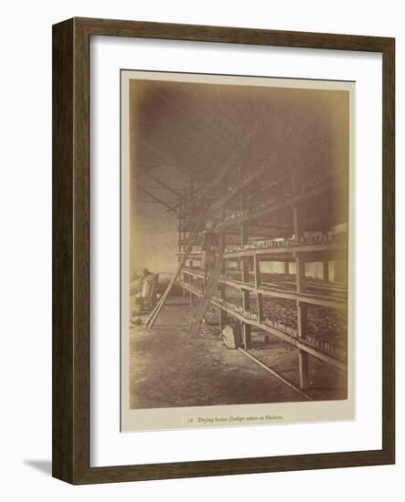 Drying house , 1877-Oscar Jean Baptiste Mallitte-Framed Giclee Print