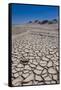 Drying Mud Stream Originating from a Mud Volcano, Qobustan, Azerbaijan-Michael Runkel-Framed Stretched Canvas