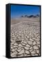 Drying Mud Stream Originating from a Mud Volcano, Qobustan, Azerbaijan-Michael Runkel-Framed Stretched Canvas