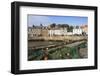 Drying Nets by the Harbour at Pittenweem, Fife, Scotland, United Kingdom, Europe-James Emmerson-Framed Photographic Print