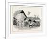 Drying Sheds for Tobacco, Sumatra, Indonesia, 1890-null-Framed Giclee Print