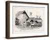 Drying Sheds for Tobacco, Sumatra, Indonesia, 1890-null-Framed Giclee Print