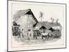 Drying Sheds for Tobacco, Sumatra, Indonesia, 1890-null-Mounted Giclee Print