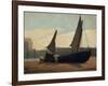 Drying the Sails-Bertram Nicholls-Framed Giclee Print