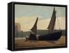 Drying the Sails-Bertram Nicholls-Framed Stretched Canvas