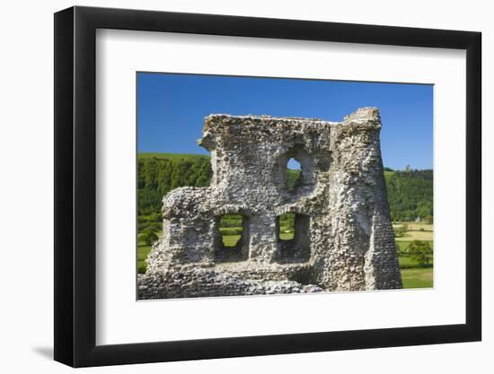 Dryslwyn Castle, Carmarthenshire, Wales, United Kingdom, Europe-Billy Stock-Framed Photographic Print