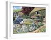 Drystone Walling-Trevor Mitchell-Framed Giclee Print