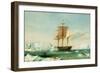 Dss 'Vincennes'-Captain Charles Wilkes-Framed Giclee Print