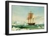 Dss 'Vincennes'-Captain Charles Wilkes-Framed Giclee Print