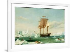 Dss 'Vincennes'-Captain Charles Wilkes-Framed Giclee Print