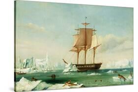 Dss 'Vincennes'-Captain Charles Wilkes-Stretched Canvas