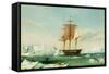 Dss 'Vincennes'-Captain Charles Wilkes-Framed Stretched Canvas