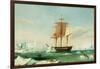 Dss 'Vincennes'-Captain Charles Wilkes-Framed Giclee Print