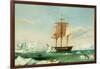 Dss 'Vincennes'-Captain Charles Wilkes-Framed Giclee Print