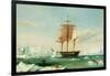 Dss 'Vincennes'-Captain Charles Wilkes-Framed Giclee Print