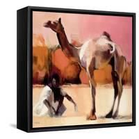 Dsu and Said, Rann of Kutch, 1996-Mark Adlington-Framed Stretched Canvas