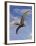 Dsungaripterus Weii, a Pterosaur That from the Early Cretaceous Period-null-Framed Art Print