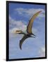 Dsungaripterus Weii, a Pterosaur That from the Early Cretaceous Period-null-Framed Art Print