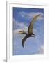 Dsungaripterus Weii, a Pterosaur That from the Early Cretaceous Period-null-Framed Art Print