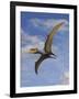 Dsungaripterus Weii, a Pterosaur That from the Early Cretaceous Period-null-Framed Art Print