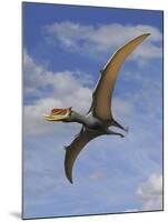 Dsungaripterus Weii, a Pterosaur That from the Early Cretaceous Period-null-Mounted Art Print