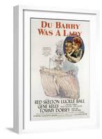 Du Barry Was a Lady, Red Skelton, Lucille Ball, 1943-null-Framed Photo