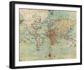 Du Globe Terrestre-Stephanie Monahan-Framed Giclee Print