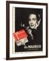 Du Maurier, Cigarettes Smoking Glamour, UK, 1950-null-Framed Giclee Print