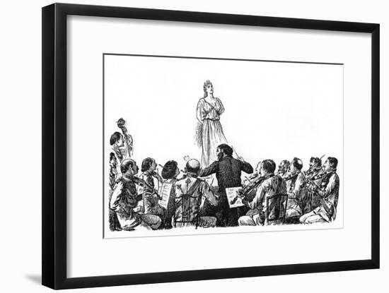 Du Maurier, Trilby, 1894-George Du Maurier-Framed Art Print